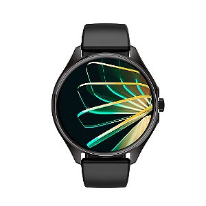 Relógio Smartwatch Multi M2R WR206 Amoled/Touch/Bluetooth/Prova D'agua - Preto