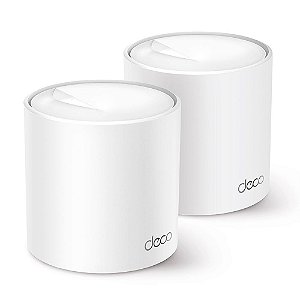 Roteador TP-Link DECO X50 Wi-Fi 6 Kit C/2 Mesh Archer AX3000 Gigabit Dual Band (Ver. 1.0)