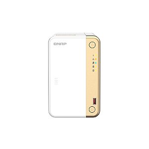Storage QNAP 2-Baias TS-262-4G - Intel Celeron N4505 2.9GHz (Dual-Core), 4GB DDR4,1x2.5GbE, Torre