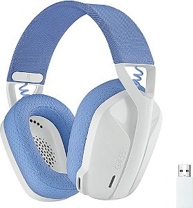 Headset Gamer Logitech G435 Branco Sem Fio - 981-001073