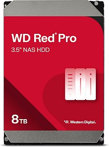 Hdd Wd Red Pro 8 Tb Nas Para Servidor 24X7 - Wd8005Ffbx