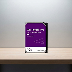 Hdd Wd Purple 10 Tb Para Seguranca / Vigilancia / Dvr - Wd102Purp
