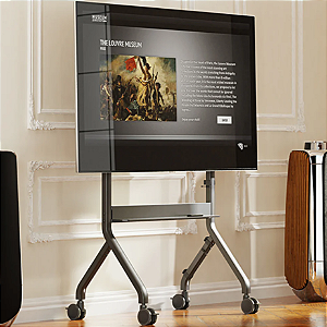 Suporte Pedestal North Bayou - Tv 75" A 90" C/ Controle Remoto Nb-P150