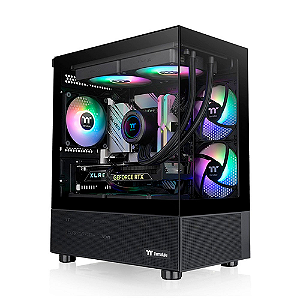 Gabinete Gamer Thermaltake View 170 Tg Argb Micro-Case Black 2 Win 3 Fans 120Mm Ca-1Z4-00M1Wn-00