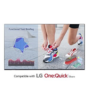 Monitor Profissional 75" LG 75UL3J-E LED 4K Stand Alone