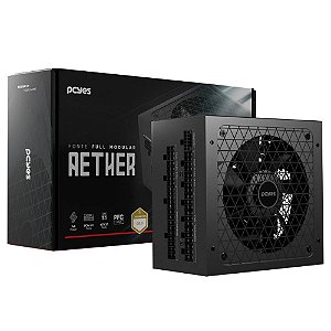Fonte Pcyes Aether 850W Cybernetics Gold Pfc Ativo F. Modular