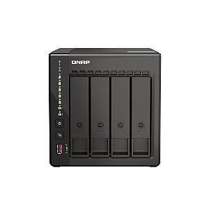 Storage Qnap 4-Baias Ts-453E-8G - Intel Celeron J6412 2.6Ghz (Quad-Core), 8Gb Ddr4,2X2.5Gbe, 2Xm.2, 2Xpci-E,  Torre