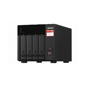 Storage Qnap Ts-473A-8G 4-Baias - Ryzen V1500B 2.2Ghz (Quad-Core), 8Gb Ddr4, 2 X 2.5G Ethernet, 2 X M.2, Torre