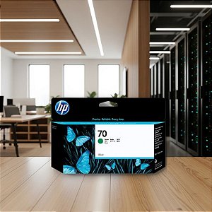 Cartucho De Tinta Plotter Hp 70 Verde 130Ml Uk C9457A