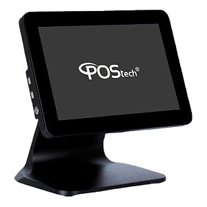All in One Postech Enterprise Intel Celeron J4125 4GB 128GB SATA 12" Windows 10 IOT Enterprise - POS1210W