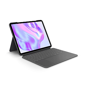 Capa Com Teclado Logitech Para Ipad Pro 11 M4 Grafite - 920-012659