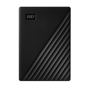 HD Externo 5Tb WD My Passport Preto 2,5" Usb 3.0 - Wdbpkj0050Bbk-Wesn