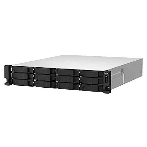 Storage Nas Qnap 18 Baias Xeon E-2334 16Gb 2X 2.5 Gbe Ts-H1887Xu-Rp-E2334-16G