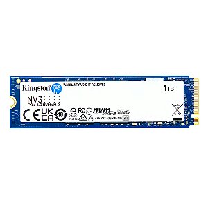 SSD Kingston NV3 1TB M.2 2280 PCIe NVMe - SNV3S/1000G