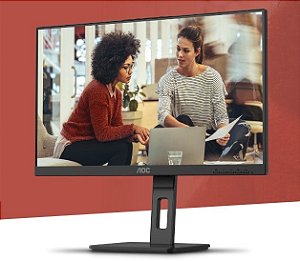 Monitor AOC 23,8" FHD IPS 100Hz 4ms Pivot - 24E3QF