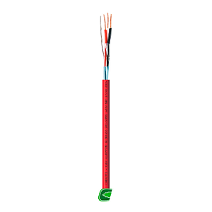 Cabo Condutti Alarme Incendio 4 Vias 2X0,75Mm2 + 2X1,5Mm2 Vermelho Rl 100M