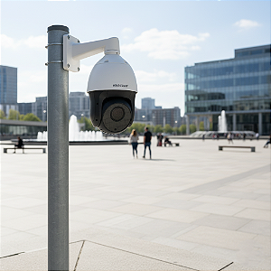 Câmera Ip Hikvision Ds-2De4215Iw 2Mp Speed Dome Starlight Ir100M Poe