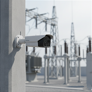 Câmera Ip Hikvision Ds-2Td2617-10/Qa 4Mp Bullet Termografica Hibrida Ia