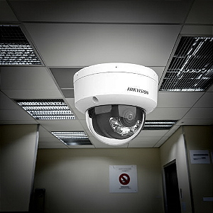 Câmera Ip Hikvision Ds-2Cd2143G2-Lis2U(2.8Mm) Dome 4Mp