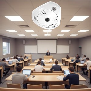 Câmera Ip Hikvision Ds-2Cd63C5G0-Is Fisheye 12Mp 1.29Mm 311319075