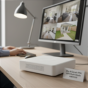 Dvr 4 Canais Ppa Gp3 Multi Modo Analogico-Cvbs-Ahd-Hdcvi-Hdtvi A804100