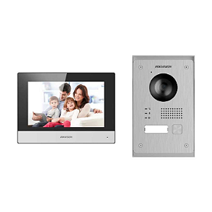 Kit Video Porteiro Hikvision Ds-Kis703Y-P