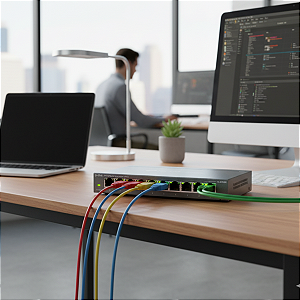 Switch 8 Portas Tp-Link Tl-Sg108E Easy Smart TPN0173