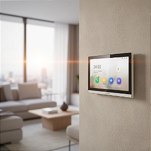 Unidade Interna Hikvision Ds-Kh6350-Wte1 Ip Tela