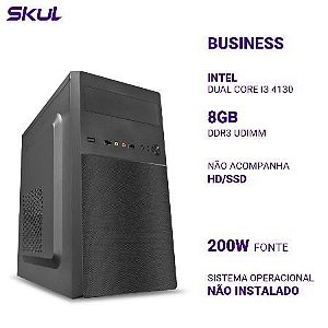 Computador Business B300 Dual Core I3 4130 Mem 8gb Ddr3 Sem Hd/ssd Fonte 200w