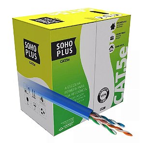 Cabo Sohoplus U/utp Cat5e Azul Claro 305m - 23200099