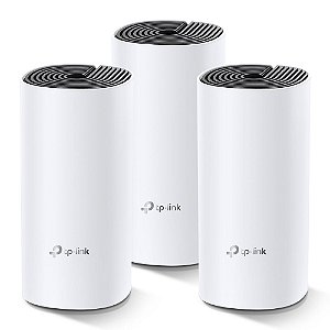 Kit 3 Roteadores Tp-link Deco M4 Wi-fi Mesh Dual Band Ac1200 10/100/1000mbps - Tpn0193