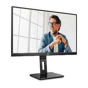 Monitor Aoc 22" Led/va Full Hd 75hz 4ms Hdmi Vga Displayport Base Ajustavel - 22p2um