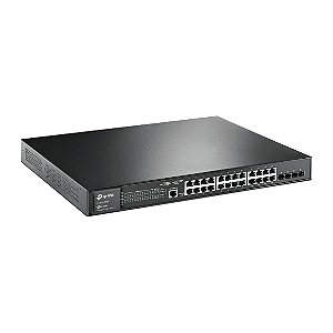 Switch Tp-link Gerenciavel Sg3428mp L2+ De 28 Portas Com 24 Portas Poe+ Jetstream Gigabit 10/100/100