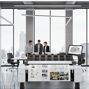 Multifuncional Plotter HP DesignJet T2600PS 36" - 3XB78A#B1K