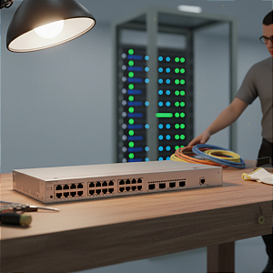 Switch Huawei eKit 24P Gigabit 4P SFP - S310-24T4S