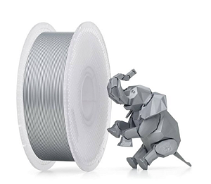 FILAMENTO BAMBU LAB PLA CINZA COM CARRETEL REUTILIZAVEL, 1,75MM A00N11751000SPL