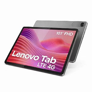 Tablet Lenovo Tab Octa-Core 10.1" 4GB 64GB eMMC WiFi LTE 4G Android 14 - ZAEL0068BR