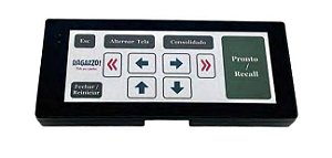 Teclado Postech Programável KDS Touch Screen POS9100-IMC