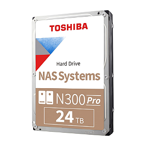 Hd 24Tb N300 Pro Nas 3.5" 7200Rpm Sata Iii Toshiba Hdwg82Exzstb