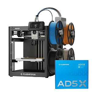 Impressora 3D Flashforge AD5X Aberta + Kit de Gabinete - 10066-FGE-I