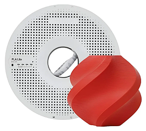 Filamento Bambu Lab Pla Lite Vermelho Com Carretel Reutilizavel, 1,75mm A18r01751000spl
