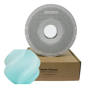 Filamento Bambu Lab Fosco Azul Gelo C/ Carretel Reutilizavel 1Kg 1.75Mm - 2233