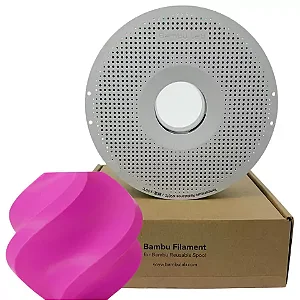 Filamento Pla Magenta C/ Carretel Reutilizavel 1Kg 1.75Mm Bambulab - 2210