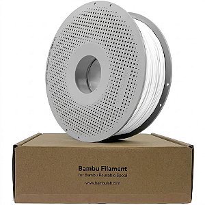 Pla Lite Com Carretel – Branco – Pla Lite-White Com Carretel Reutilizável Bambu | 2751