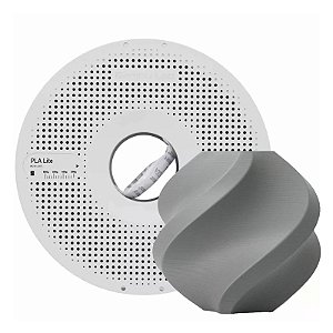 Filamento Bambu Lab Pla Lite Cinza Com Carretel Reutilizavel, 1,75Mm  A18D01751000Spl / (A18-D0-1.75-1000-SPL)