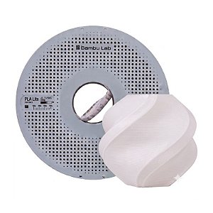 Filamento Bambu Lab Petg Translucido Claro 1,75Mm, Com Carretel Reutilizavel  G01C01751000Spl / (G01-C0-1.75-1000-Spl)