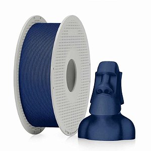 Filamento Bambu Lab Pla Matte Azul Escuro Com Carretel, 1,75Mm  A01B61751000Spl / (A01-B6-1.75-1000-Spl)