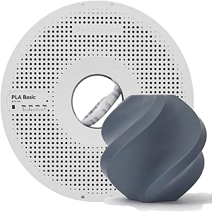 Filamento Bambu Lab PLA Basic 1,75mm 1kg Carretel Blue Grey - A00-B1-1.75-1000-SPL