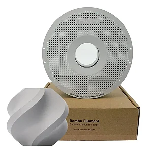 Filamento PETG HF Cinza Bambu Lab para Impressora 3D C/ Carretel - G02D01751000SPL