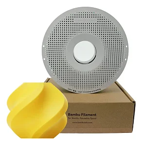 Filamento Bambu Lab Petg Hf Amarelo 1,75mm C/ Carretel - G02Y01751000SPL